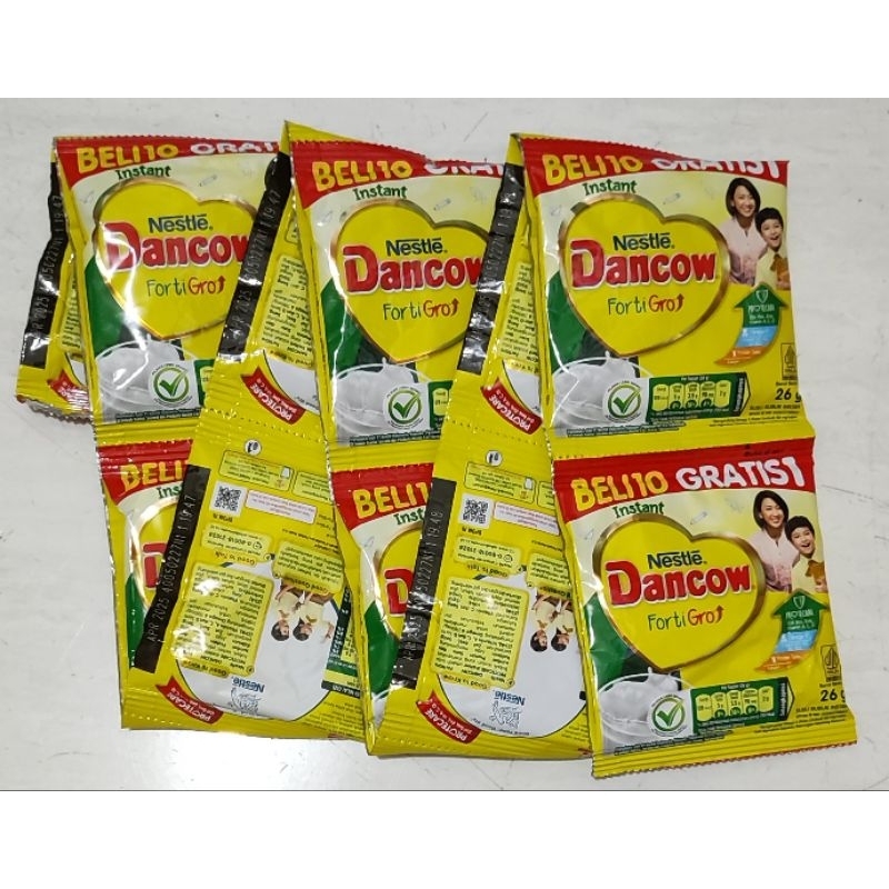 

Susu Nestle Dancow Instant Fortigro 27gr [RENCENG]