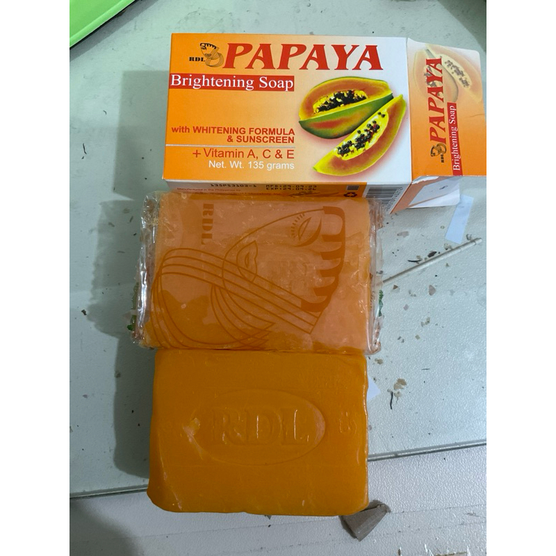 Sabun RDL Papaya ori + no.2 dan no.3