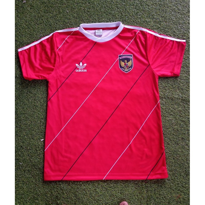 Jersey Bola Retro Vintage Timnas Indonesia Home 1987