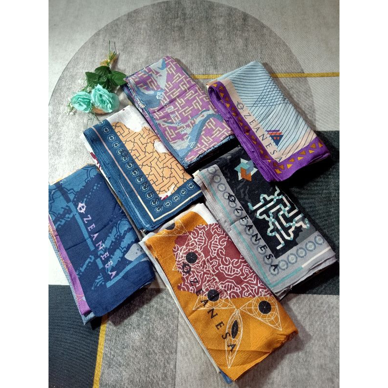 jilbab segi empat wolfis / hijab segi empat / jilbab murah