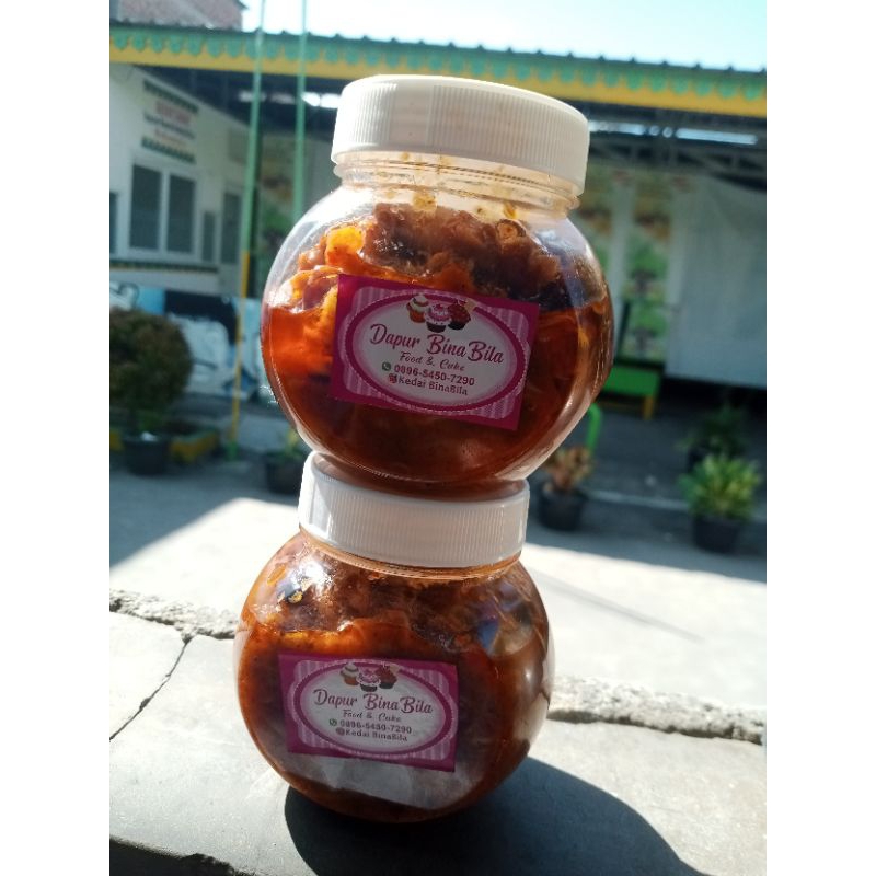 

Sambel ulek Cumi Home made Pedas Level 1-10