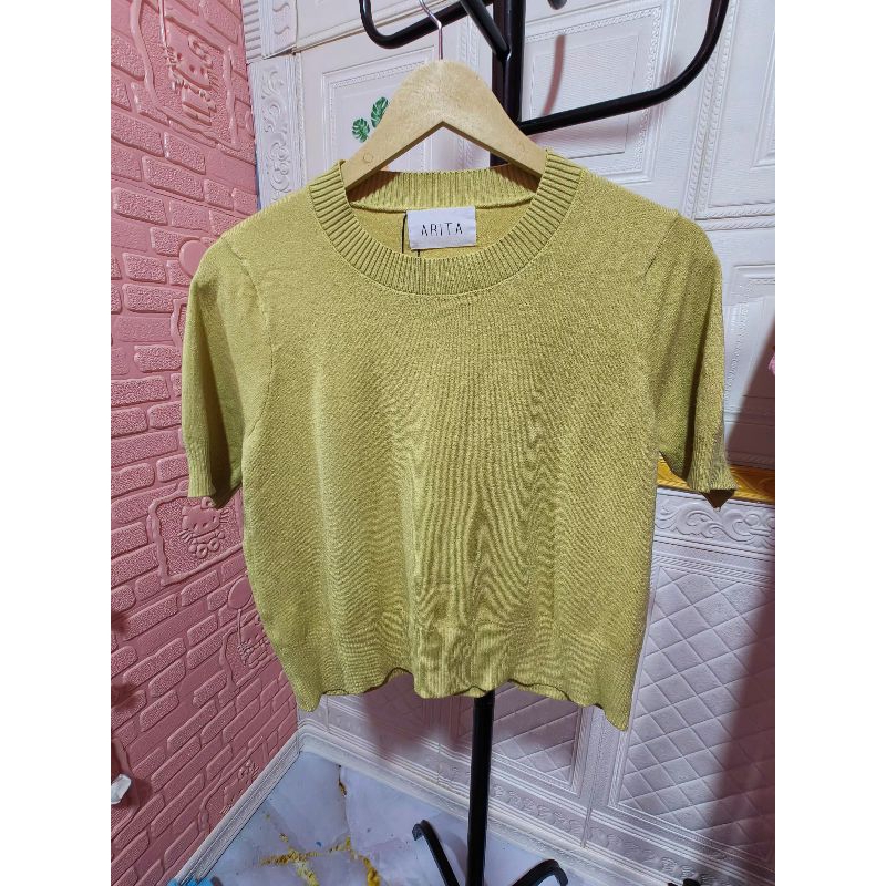 ARITA BKK YELLOW KNIT