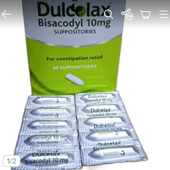 Dulcolax suppositoria 10mg