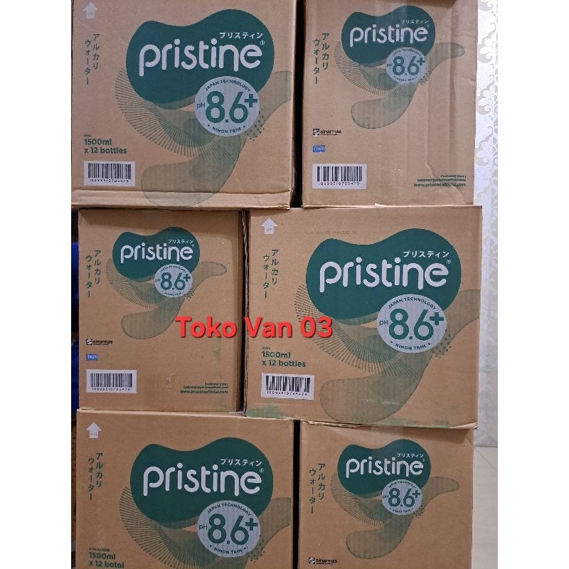 

Pristine 1500 ml isi 12 botol