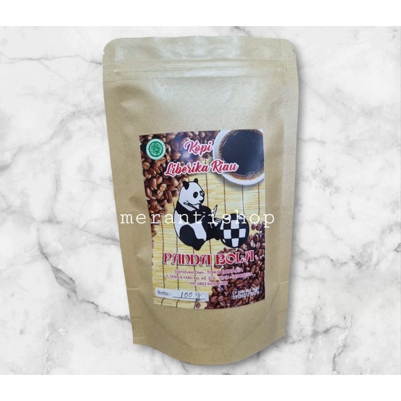 

Kopi Liberika Riau Panda Bola 100gram / Kopi Bubuk