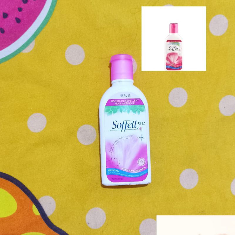 PRELOVED Soffell Lotion Nyamuk Obat Nyamuk (baca deskripsi) prelove penolak nyamuk soffell botol