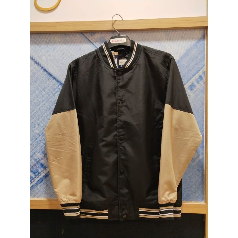 NEVADA - Jaket Varsity Pria Size S-XL Original