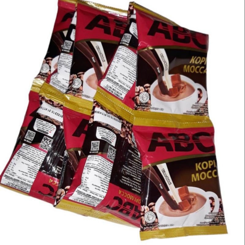 

Abc kopi mocca 23g 1renceng 10sachet