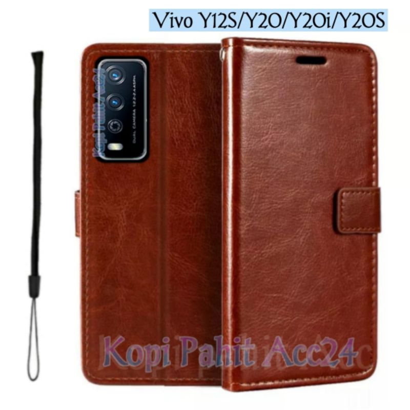 Case Untuk Hp Vivo Y20 Y20S Y20i V2043 V2029 V2027 V2032 V2038 Flip Cover Wallet Sarung Hp Casing Do