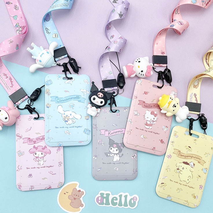 

Gratis Garansi Kalung Holder Kartu Lucu ID Card Holder Name Tag Karakter Sanrio