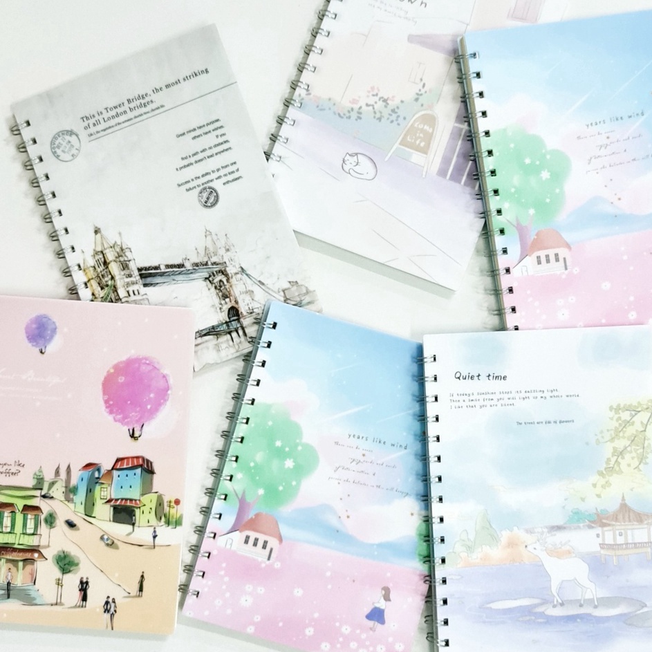 

Big Sale SOS Buku Tulis Spiral A57 Cover Plastik Buku SpiralCatatanNote BookNotebook