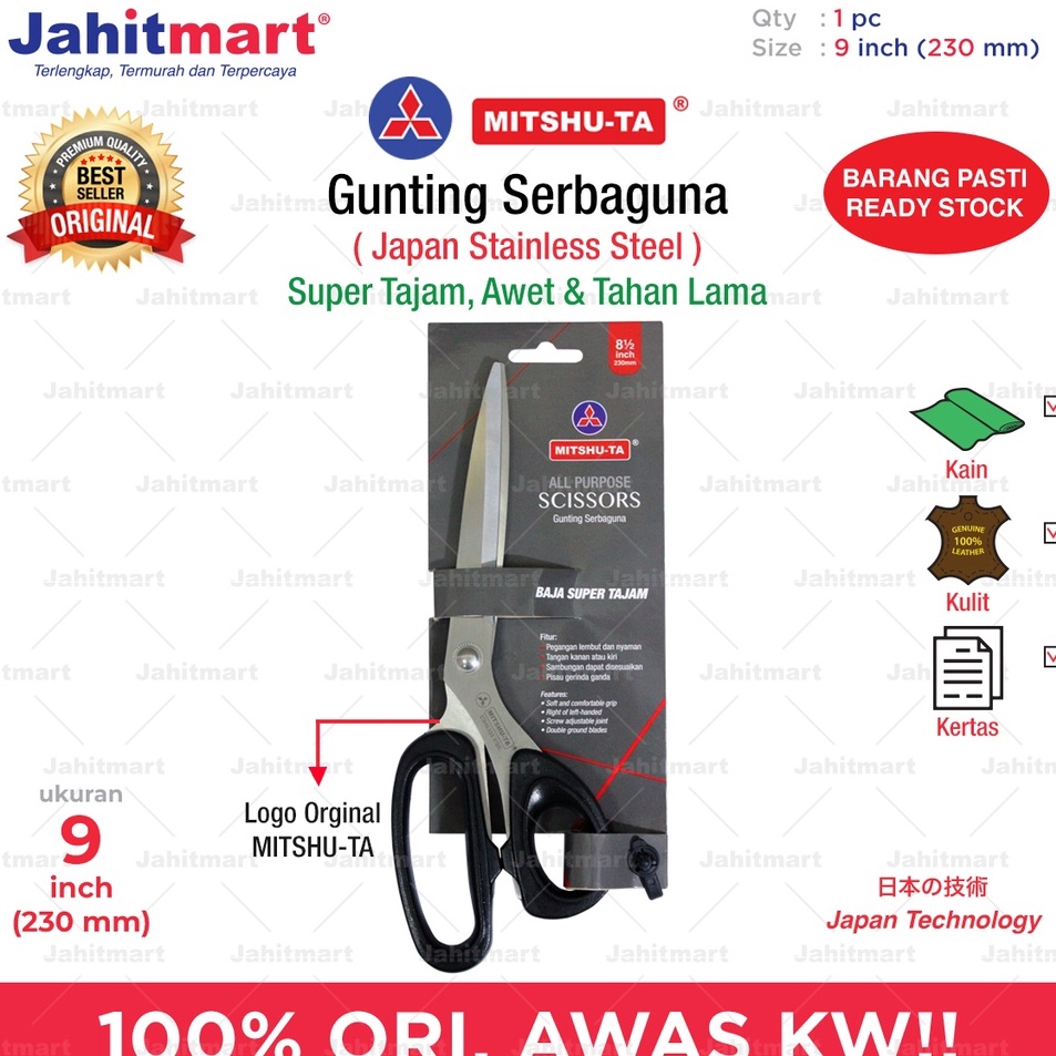 

Grosir Baru Gunting Serbaguna Merk MitshuTa