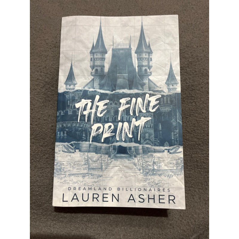 The Fine Print by Lauren Asher ORIGINAL PRELOVED LIKE NEW