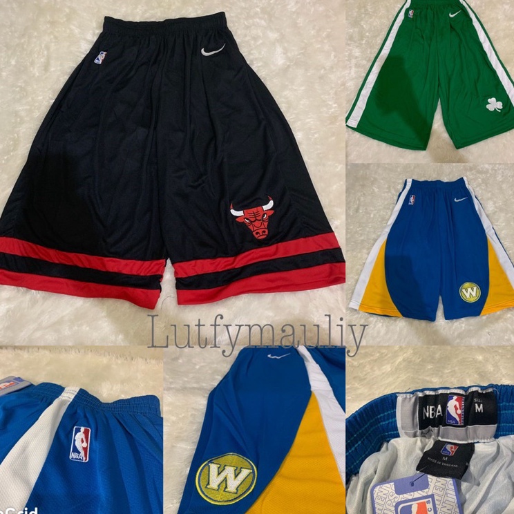 Borong Sekarang  CELANA BASKET NBA CHICAGO BULLS WARIORS CELTICS CELANA BASKET BULLS GRADE ORIGINAL