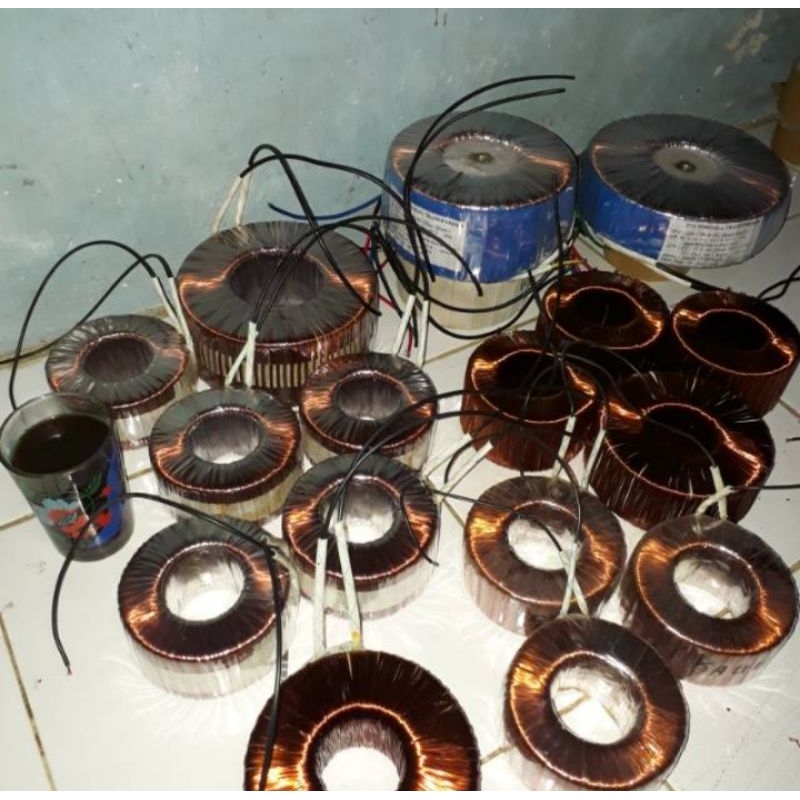 trafo-donat/toroid-20amper-ct 45 55V-trafo donat murni spek balap