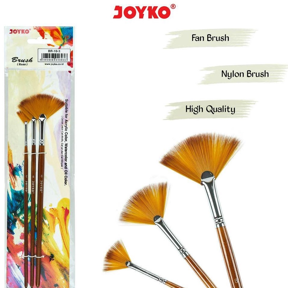 

Garansi Order Brush Kuas Cat Air Lukis Acrylic Joyko BR13