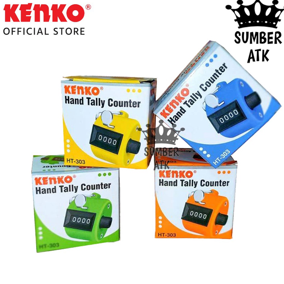 

Produk Laris Hand Tally Counter HT33 KENKO Alat bantu Hitung Alat hitung Manual