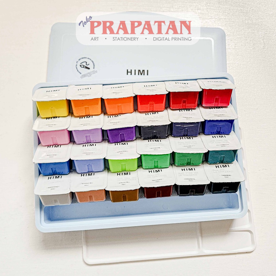 

Garansi Harga Miya Himi Gouache 24x3ml Cat Gouache