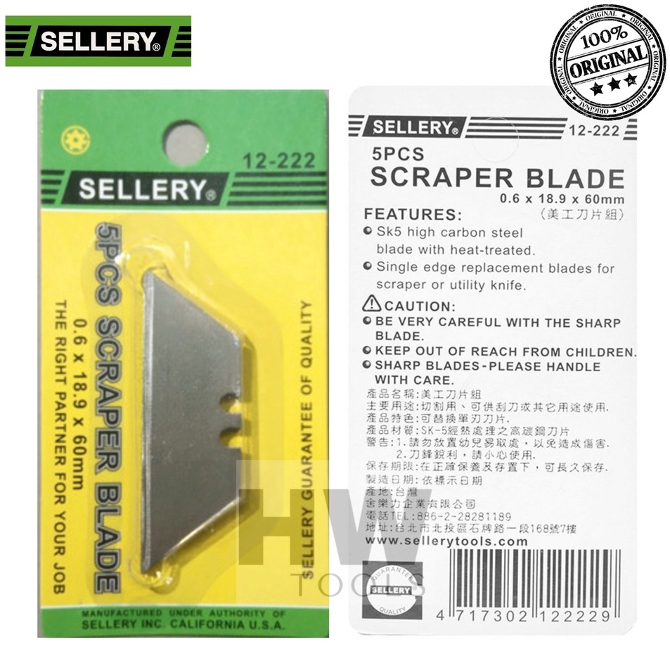 

Garansi Murah ANAK PISAU CUTTER SELLERY 12222