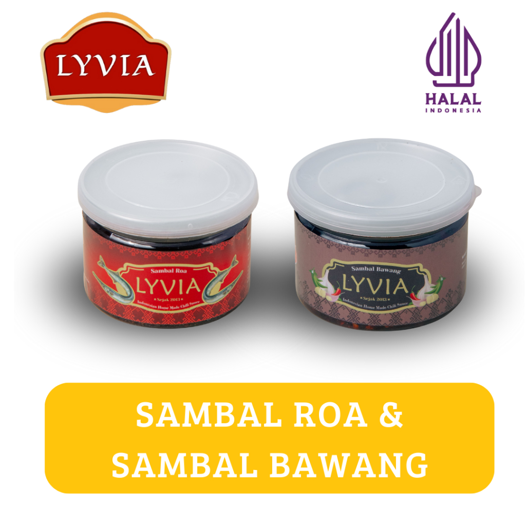 

Lyvia Bundling Sambal Roa & Sambal Bawang