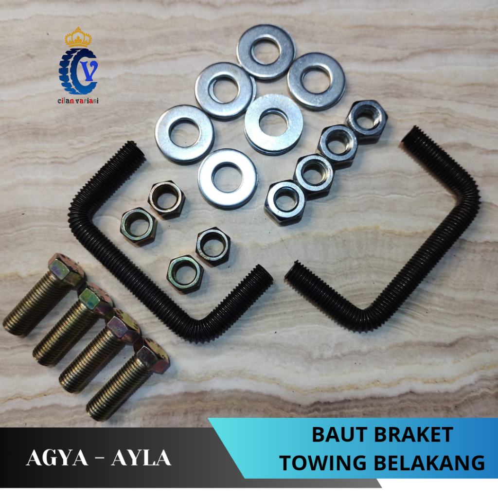 Baut Braket Towing Belakang Mobil Agya Ayla