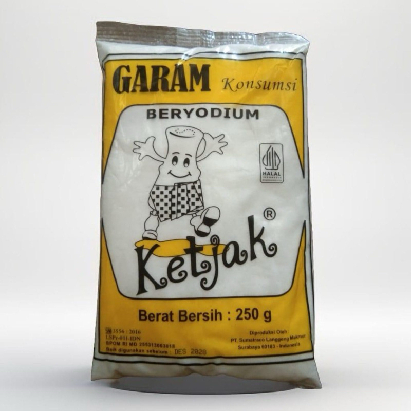 

Garam Konsumsi Beryodium Cap Ketjak 1 kg