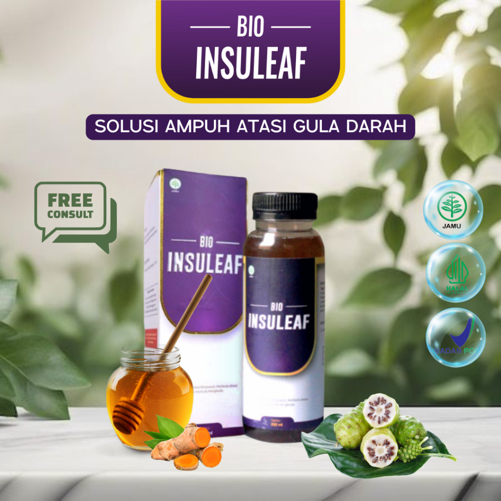 Bio Insuleaf Suplemen Herbal Atasi Gula Darah Makassar