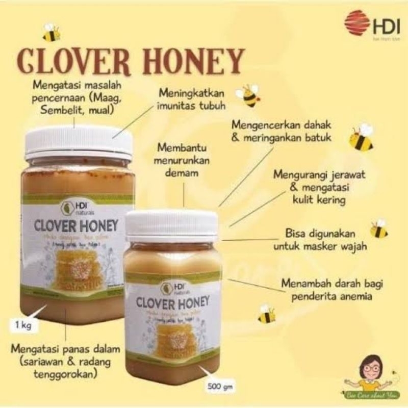 

Maknyuss1 Madu Clover Honey 1Kg