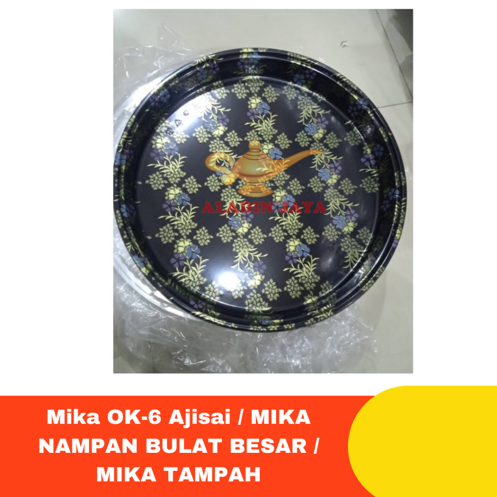 Mika OK-6 Ajisai / MIKA NAMPAN BULAT BESAR / MIKA TAMPAH