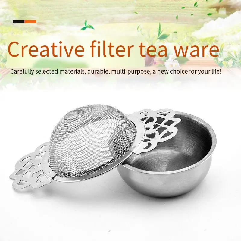 Reusable Saringan Teh Saringan Daun Teh Stainless Steel Saringan Teh Filter
