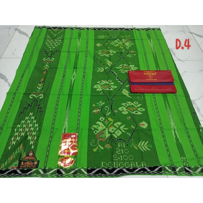 Sarung Donggala S 100 Original KHL Semi Full Sutra Silver