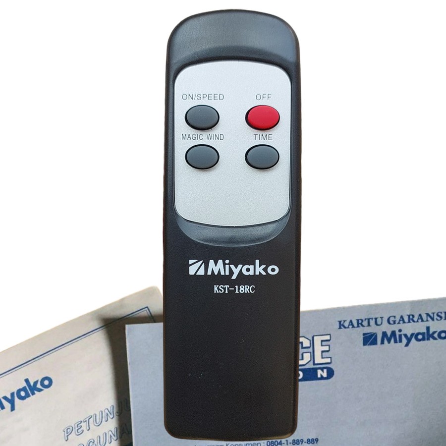 Premium ORIGINAL - Remot Kipas Angin Miyako KST 18 RC Remote 18 Inch KST18 KST18RC