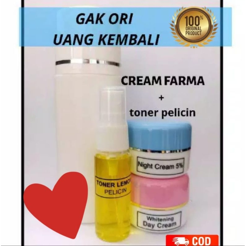 Cream f*rma 3in1 4in1 paket glowing