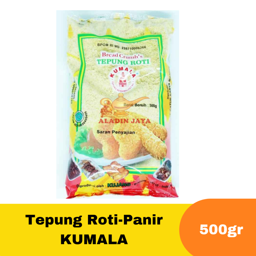 

Tepung Roti / Panir KUMALA ukuran 500gr