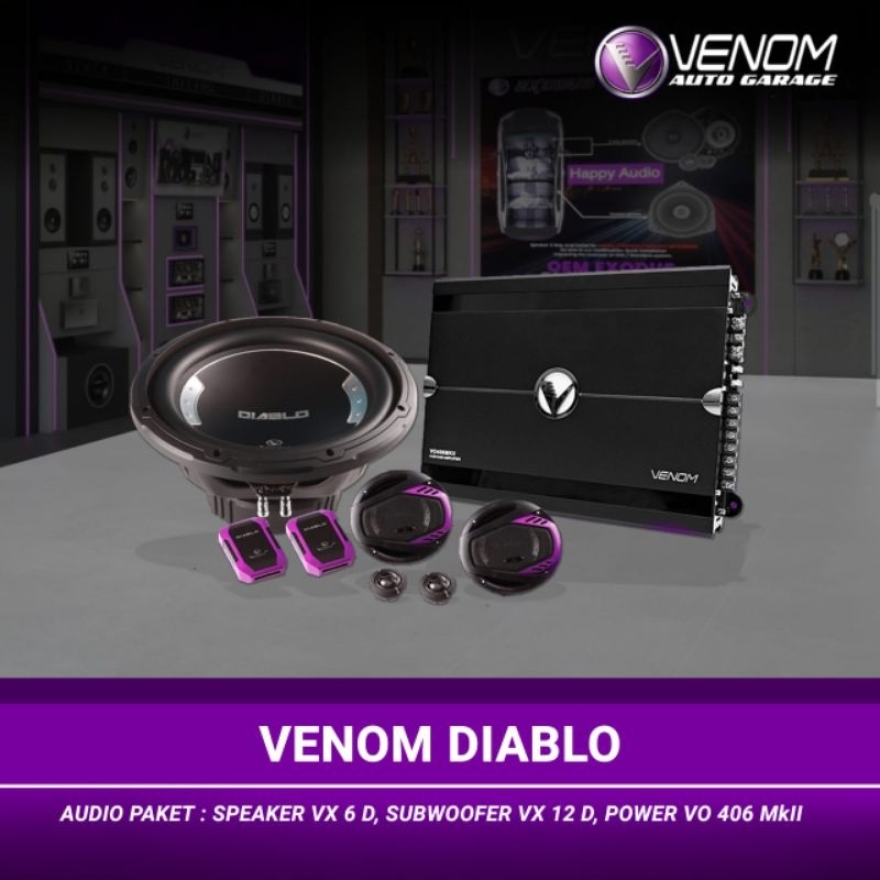 PAKET AUDIO VENOM DIABLO