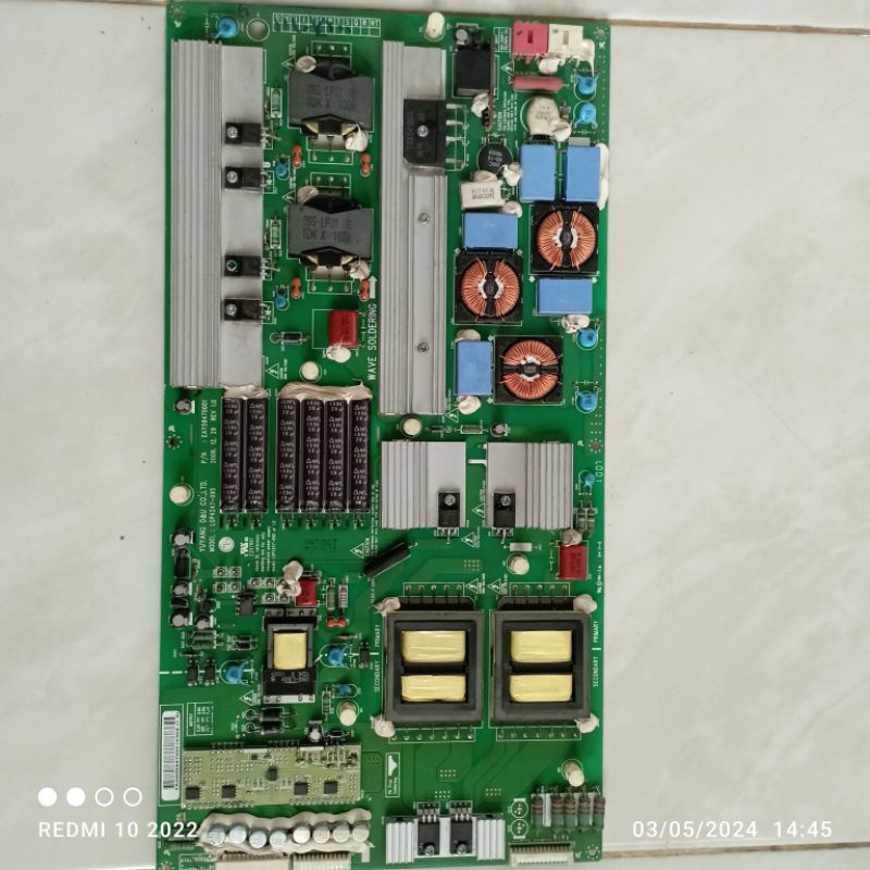 PSU POWER SUPPLY REGURATOR MESIN TV LG 42LH70YR