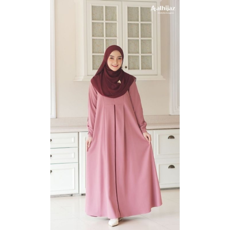 Gamis set pashmina Khaira by Alhijaz