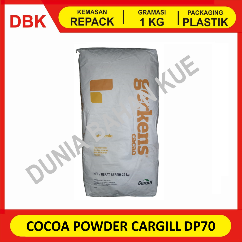 

COCOA POWDER DP70 GERKENS NETHERLAND - REPACK 1 KG