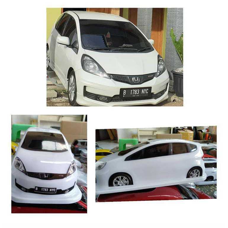 ACCESORIS INTERIOR TEMPAT TISSUE CUSTOM HONDA JAZZ GE 8