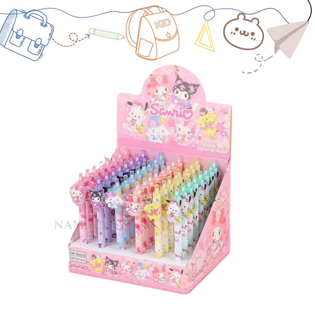 

Pulpen sanrio sakura pen gel model cetek klik sanrio melody cinamonrol pulpen sekolah anak NAMACI