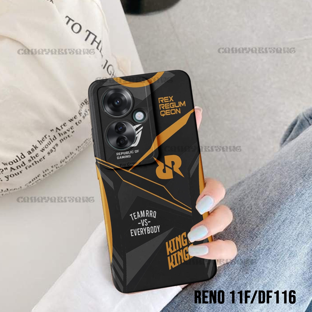 CAHAYABINTANG - CASING HP UNTUK OPPO RENO 11F GAMBAR GAME BOY SOFTCASE PELINDUNG HANDPHONE