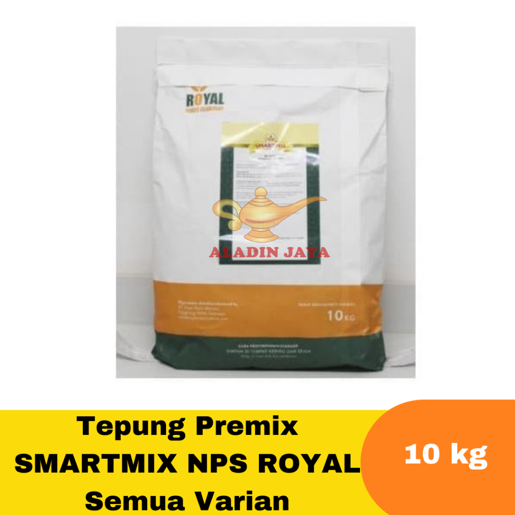 

Tepung Premix SMARTMIX NPS ROYAL 10 Kg Semua Varian