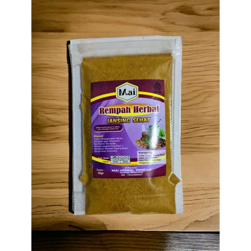 

Rempah Herbal Langsing Sehat