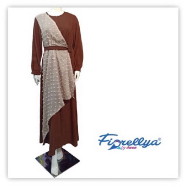 RUBIAH DRESS | DRESS ARABIAN CREPE | | GAMIS ARABIAN CREPE | DRESS ARABIAN CREPE MIX SIFON RUBIAH | 