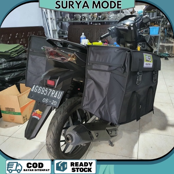 KODE F28F TAS KERANJANG MOTOR ANTI AIR TAS KURIR DELIVERY TAS KURIR JNE JNT