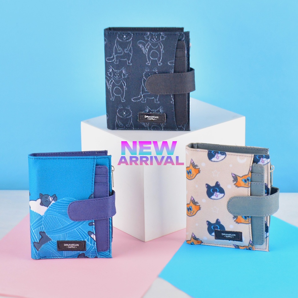 ART L32K Robin Series  Dompet lipat wanita dompet pria cardholder donpet cewek koin simple Dinamican