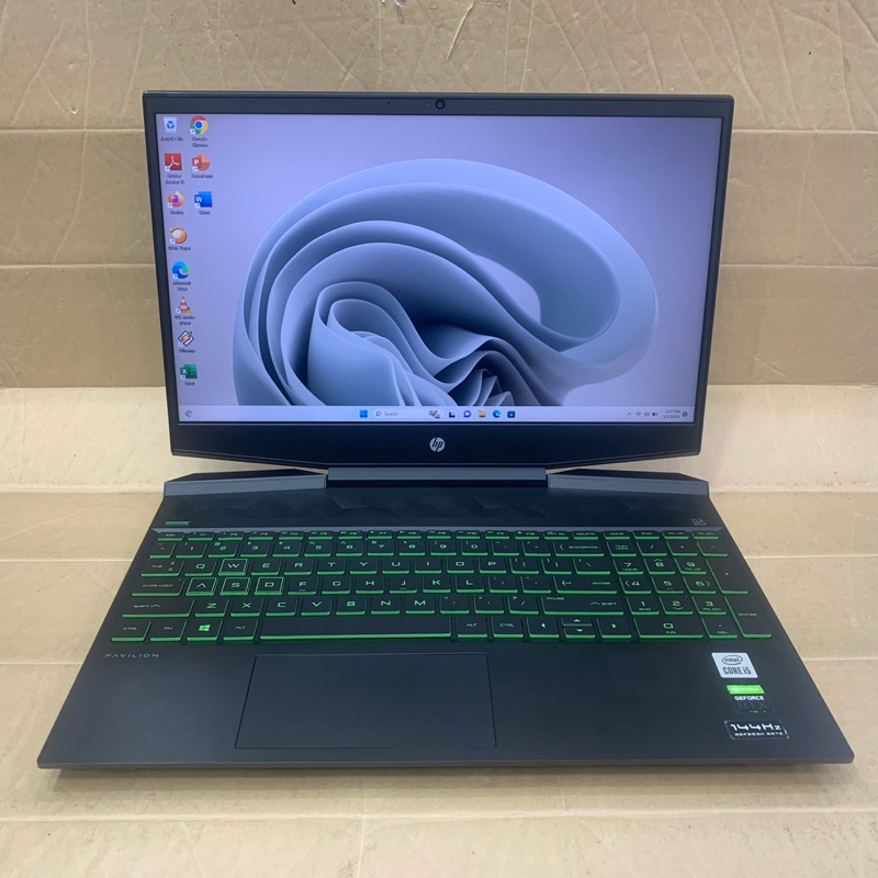 Laptop Hp pavilion Gaming 15-DK Intel core i5-10300H RAM 16GB SSD 512GB RTX 2060