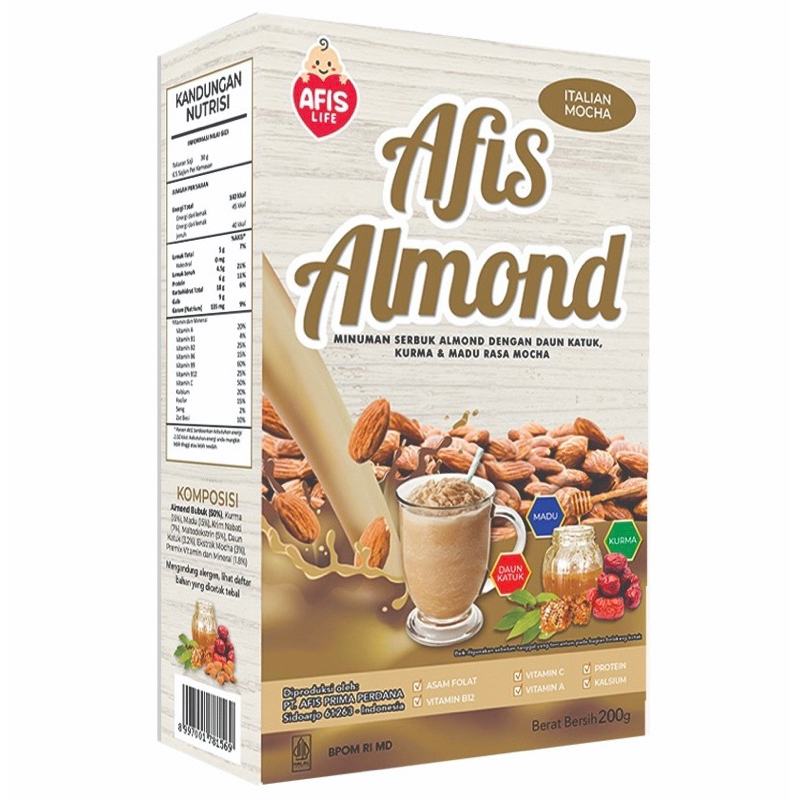 

AFIS ALMOND/Minuman serbuk almond