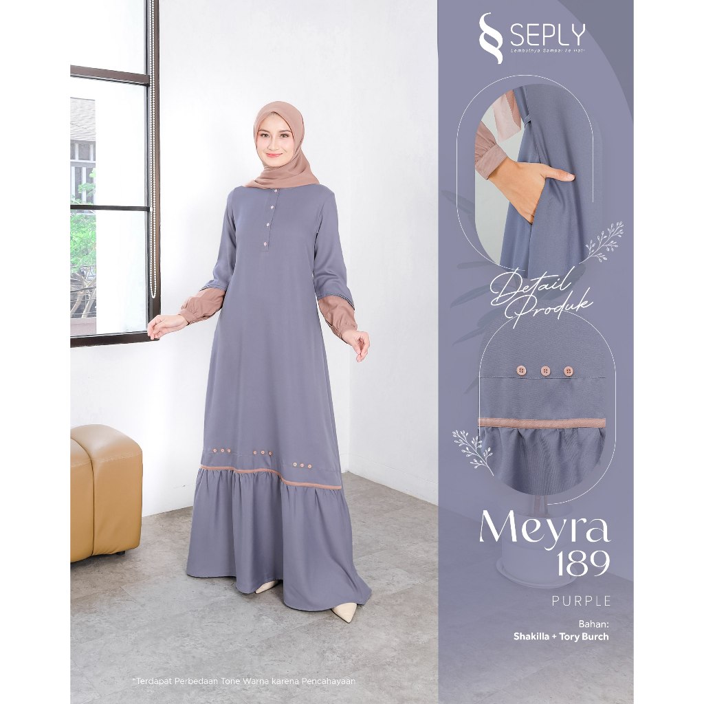 GAMIS MURAH BY SEPLY-GAMIS DAILY-MEYRA 189 PURPLE
