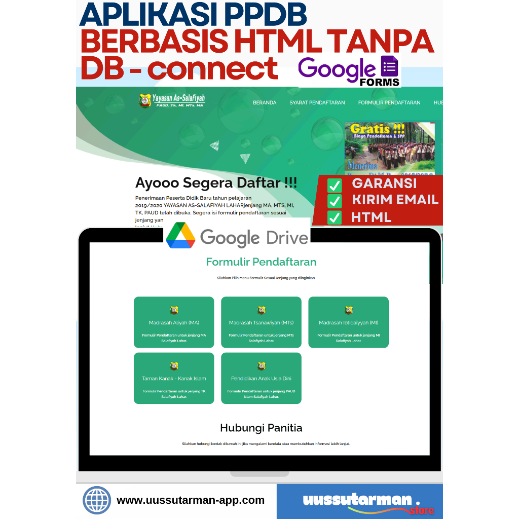 Aplikasi PPDB Berbasis HTML